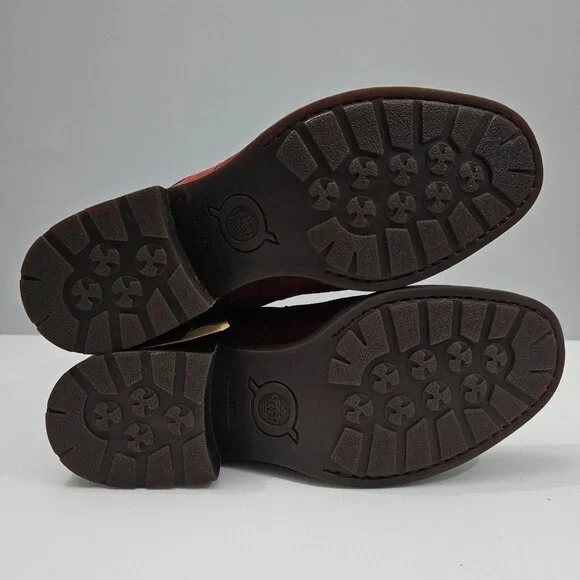 NEW Born Tori Ankle Bootie Western Dark Red Suede Leather Size 8 - Picture 11 of 14